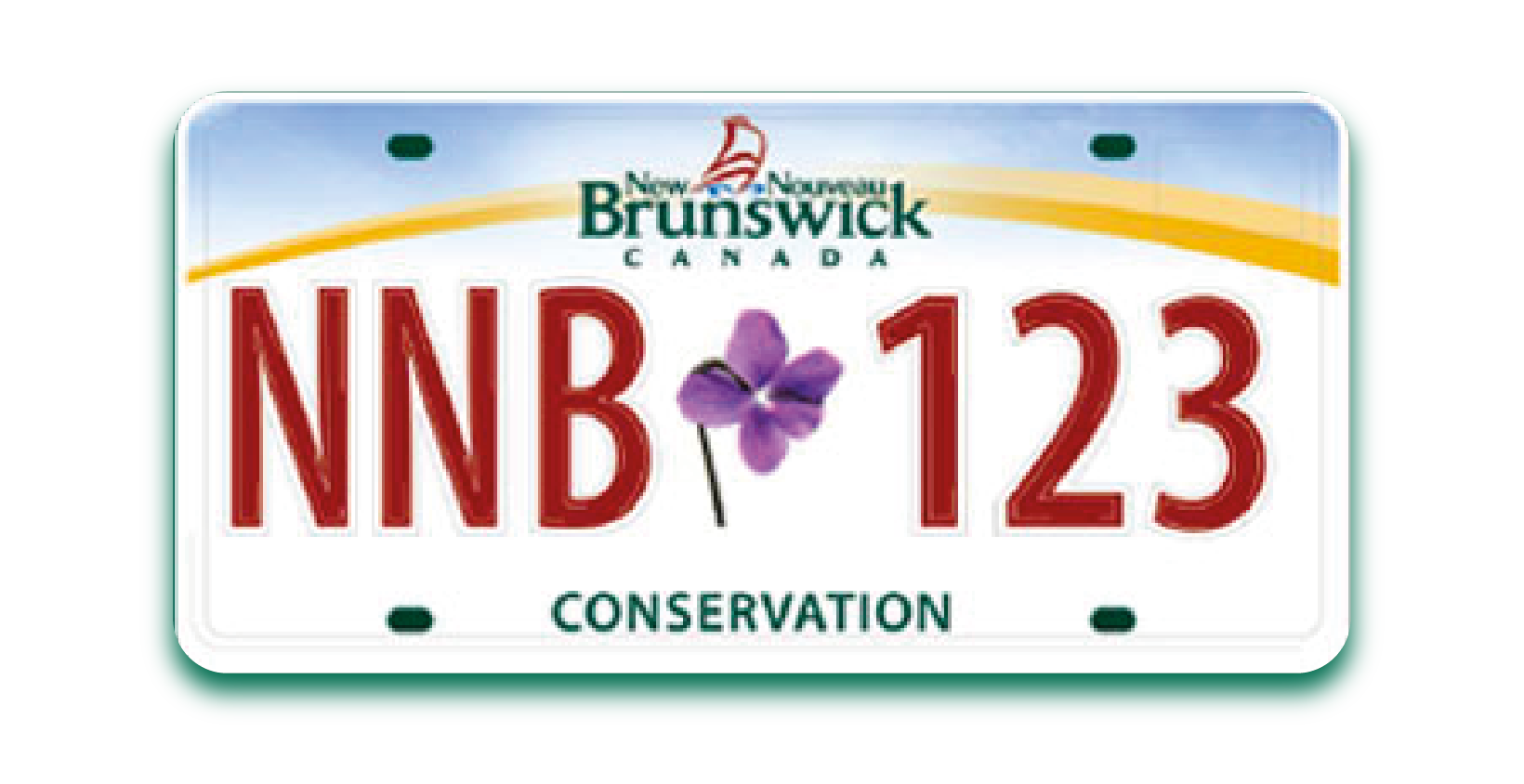 NB PLATE 1 SMALL